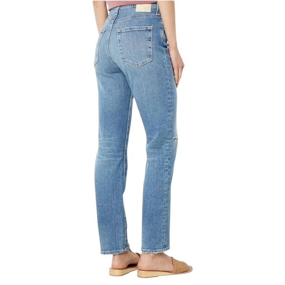 AG Adriano Goldschmied Phoebe Vintage High Waisted Tapered Leg Jeans Size 30R - Picture 9 of 9